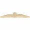Ekena Millwork Portland Rough Sawn Timber Gable Bracket, Douglas Fir, 36"W x 7"H x 2"D x 4"F, 5/12 Pitch GBW036X07X0204POR00RDF - alternate 5